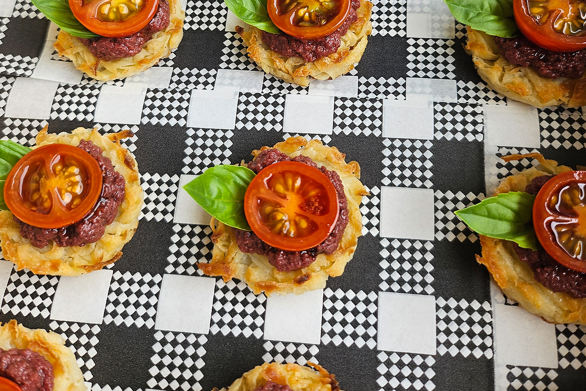 Culinary preparation in professional kitchen