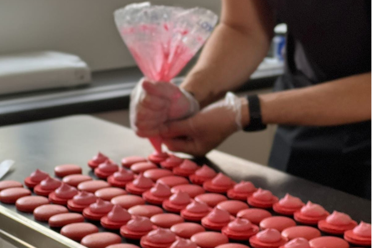 Chef preparing signature dish French Riviera